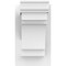 Ekena Millwork Merced Architectural Grade PVC Outlooker with Traditional Ends, 7"W X 12"D X 12"H OUTP07X12X12MRC01 - alternate 4